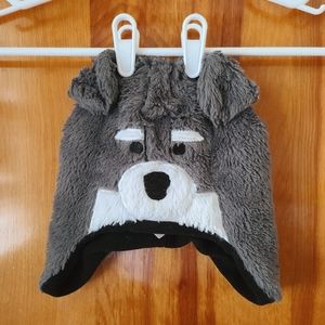 Baby/Toddler Wolf Fleece Hat